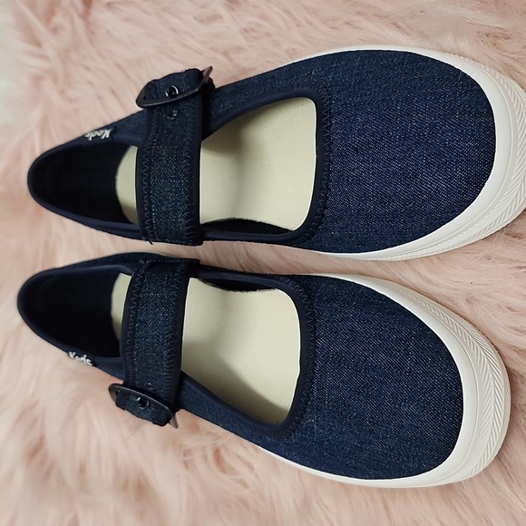 Brand New KEDS WOMEN'S RECYCLED DENIM SNEAKERS-5 - Picture 1 of 6